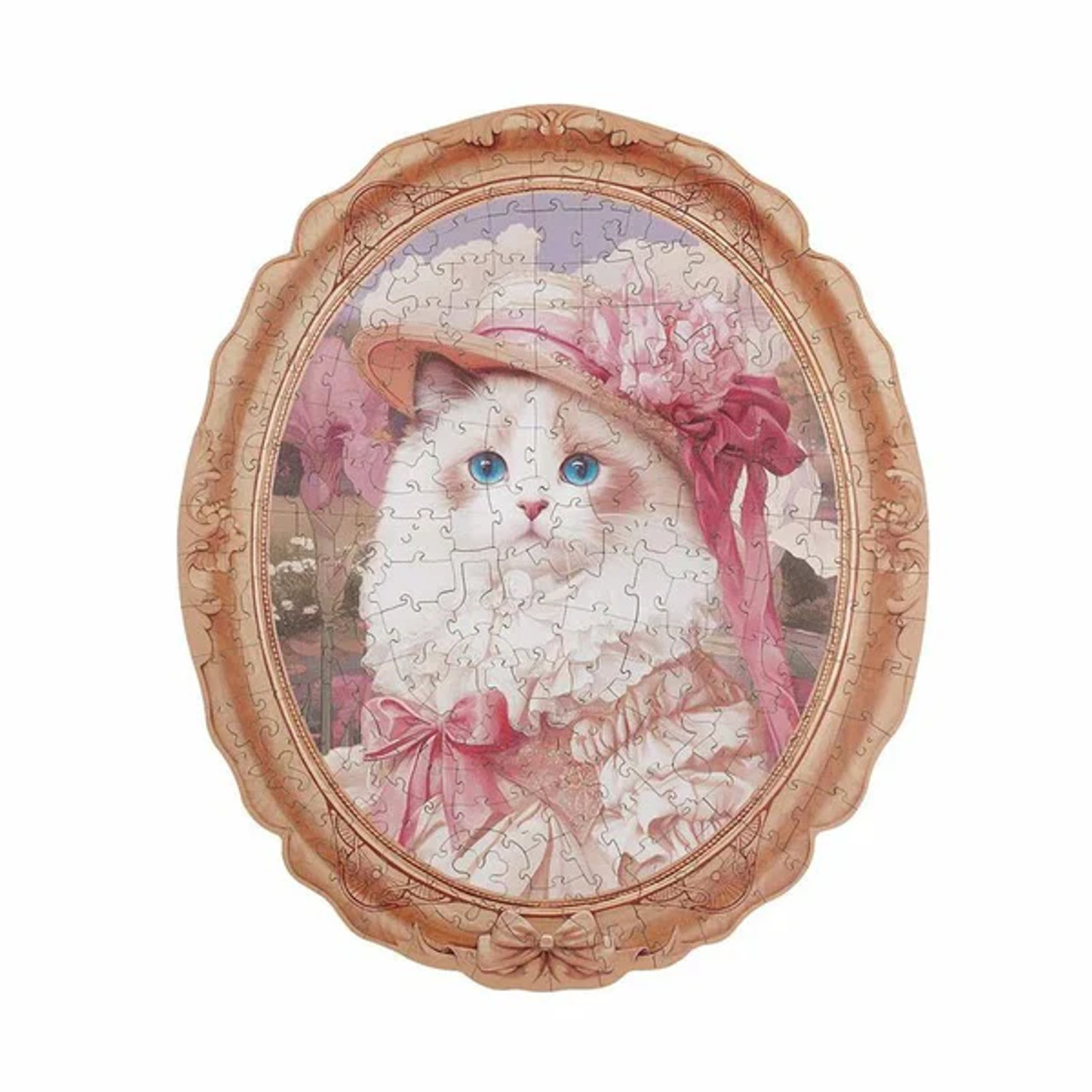  Rowood TA005 Springtime Kitty 200-Piece Wooden Jigsaw Puzzle