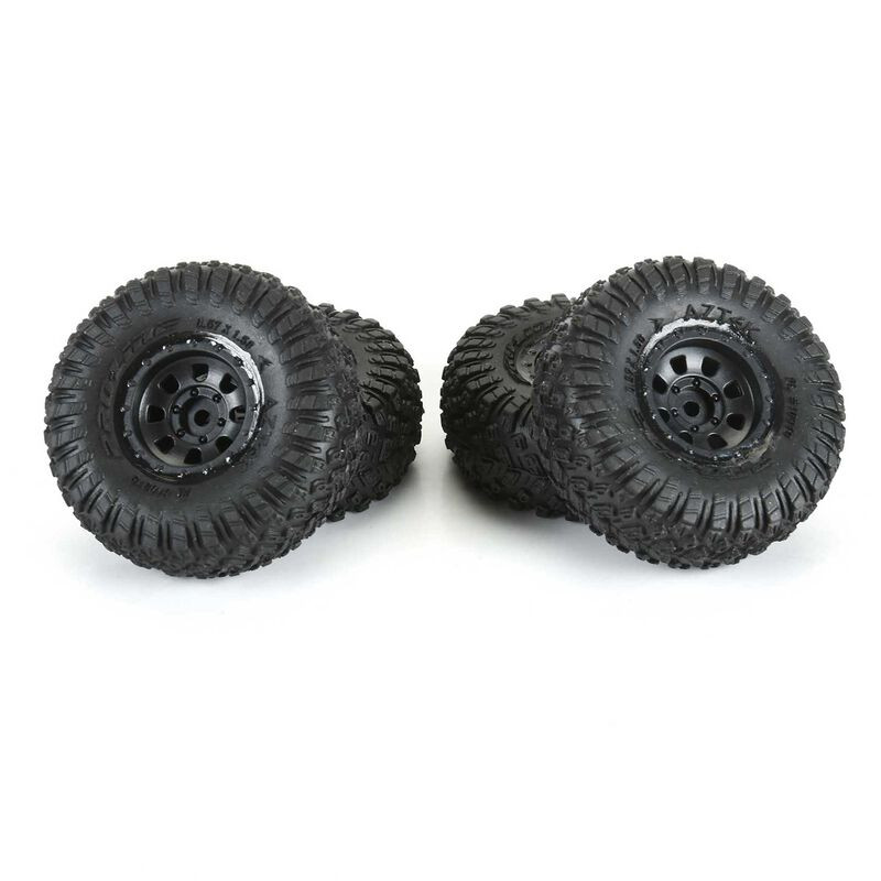 Proline 1013910 1/30 Aztek Front/Rear Mounted Black Clobber (4