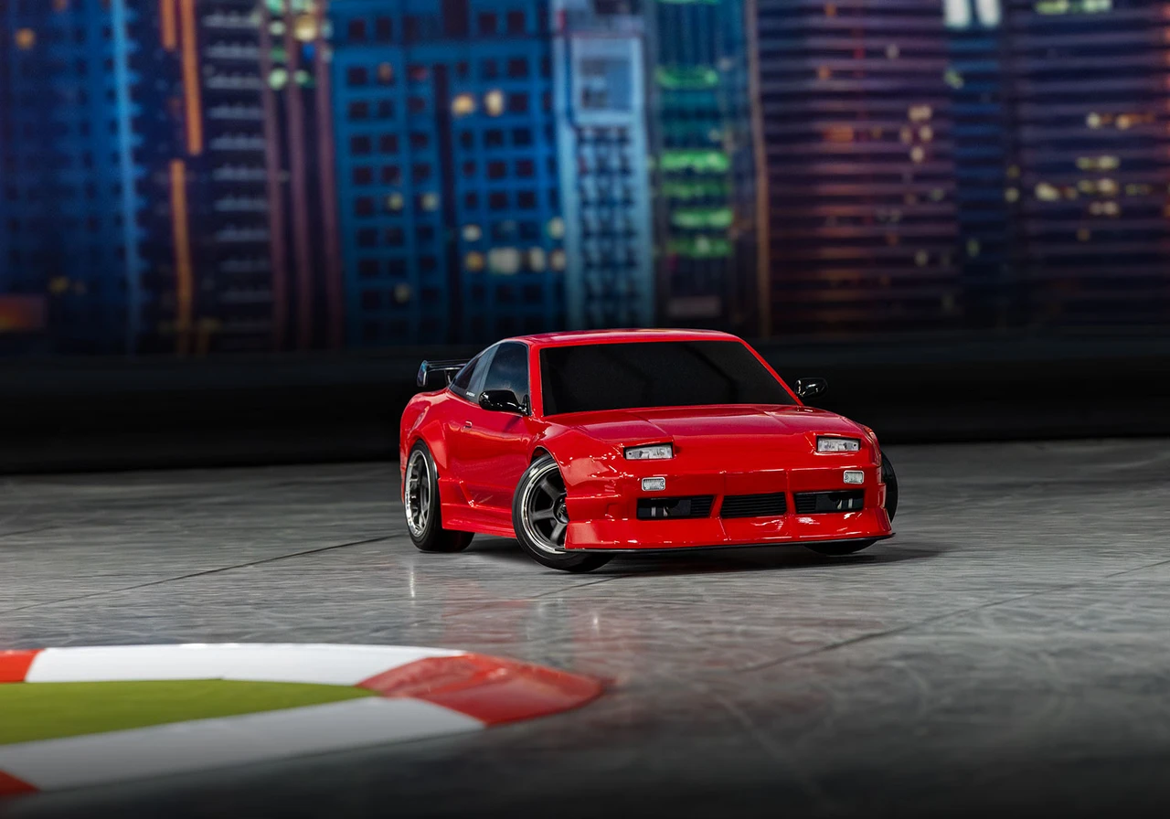 Traxxas 4-Tec Drift Nissan 240SX Red - Small Addictions RC