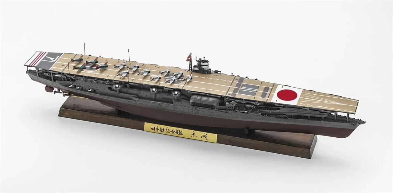  Hasegawa 43177 1/700 Japanese Navy Aircraft Carrier Akagi Full Hull Version "Battle of Midway"