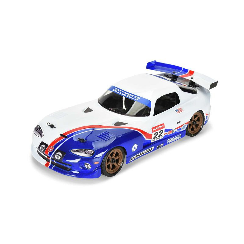 Proline 368417 1/12 Pre-Cut 2002 Dodge Viper GTS Clear Body: Losi