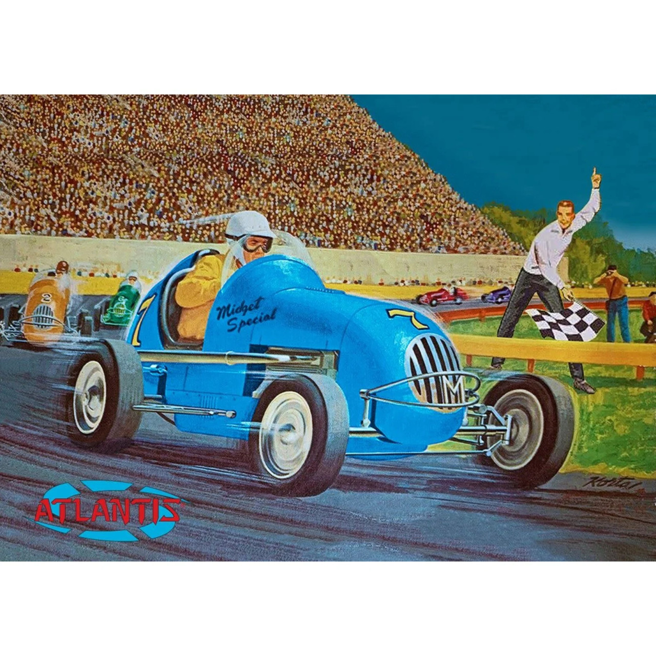 Atlantis 110 1/20 Midget Racer Plastic Model Kit - Small Addictions RC