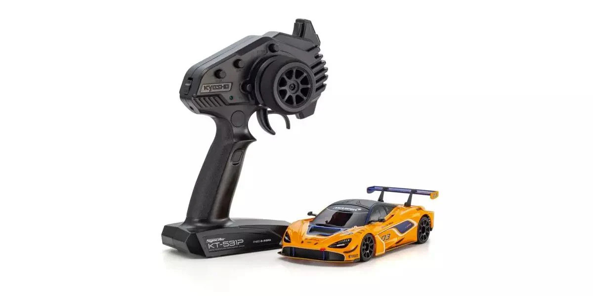Kyosho 32364OR MR-04 RWD Mini-Z Readyset w/McLaren 720S GT3 Body