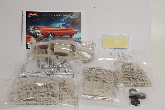 Moebius Models 2750 1964 K-Code Mercury Comet - Small Addictions RC