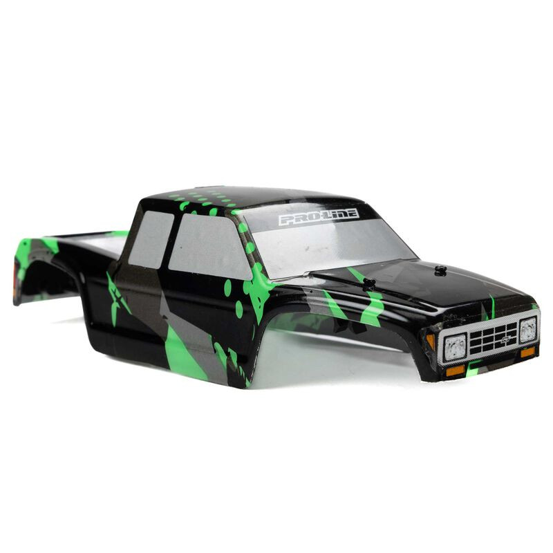  Proline 369420 Limited Edition 1/30 Pre-Cut/Pre-Painted Coyote High Performance (TBD) Green Tear Body: Axial SCX30