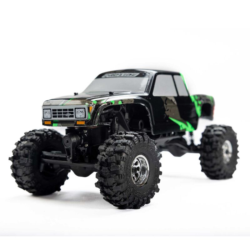  Proline 369420 Limited Edition 1/30 Pre-Cut/Pre-Painted Coyote High Performance (TBD) Green Tear Body: Axial SCX30