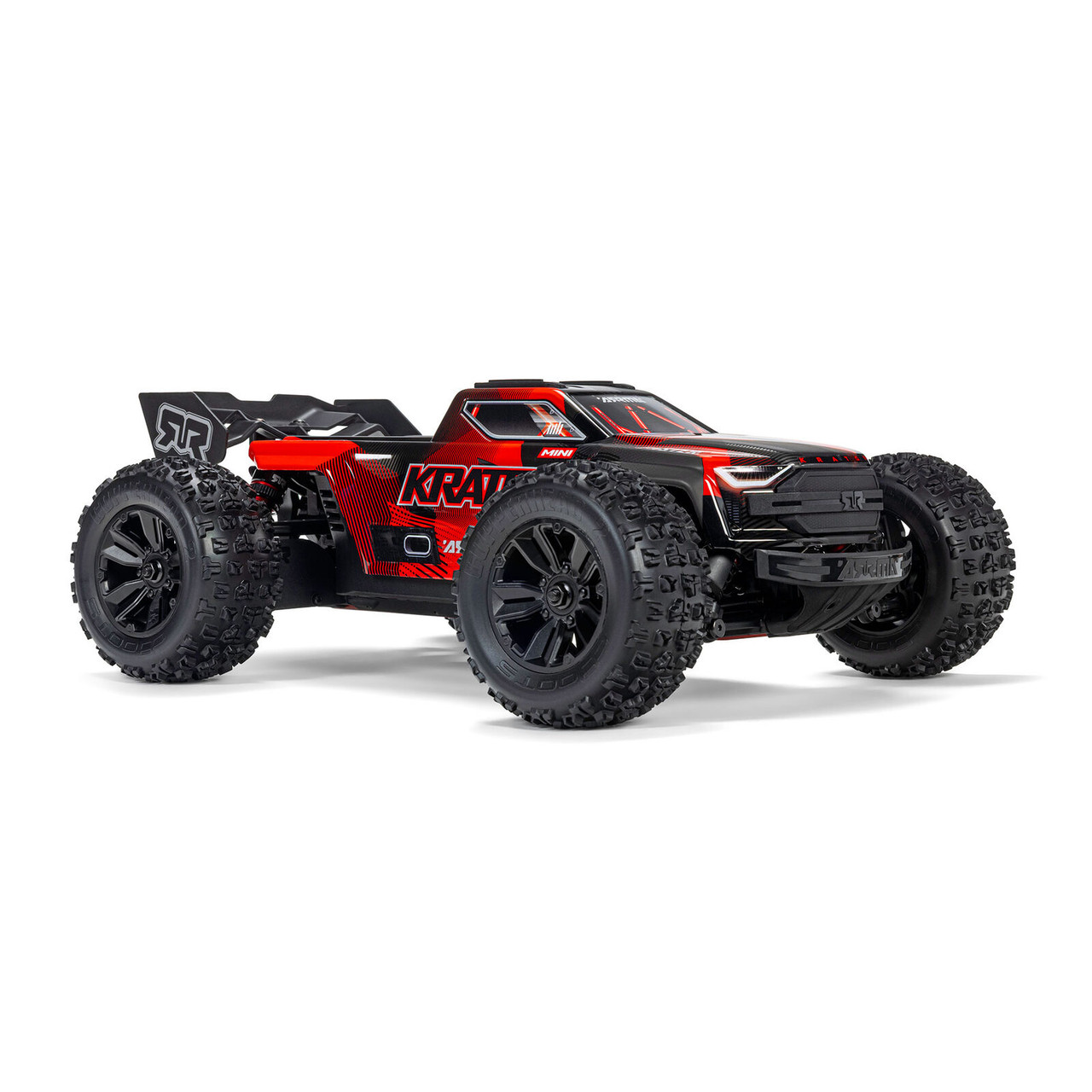 Arrma 2508T1 1/16 Mini KRATON 3S DSC 4X4 RTR Brushless Speed Truck , Black/Red