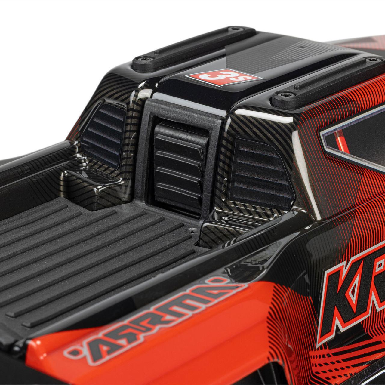  Arrma 2508T1 1/16 Mini KRATON 3S DSC 4X4 RTR Brushless Speed Truck , Black/Red