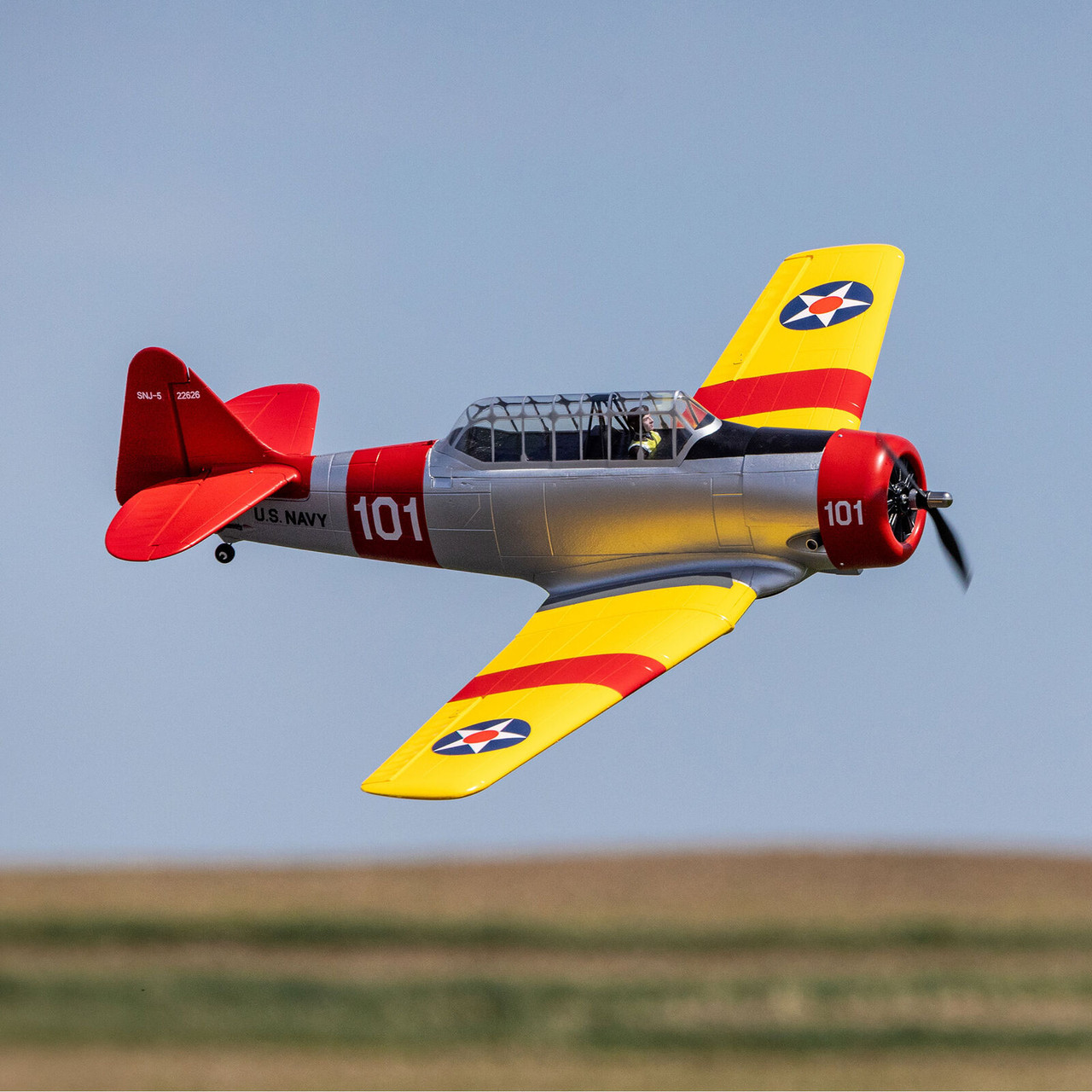  Eflite 08750 SNJ-5/AT-6 Texan 1.5m BNF Basic with AS3X+ and SAFE Select