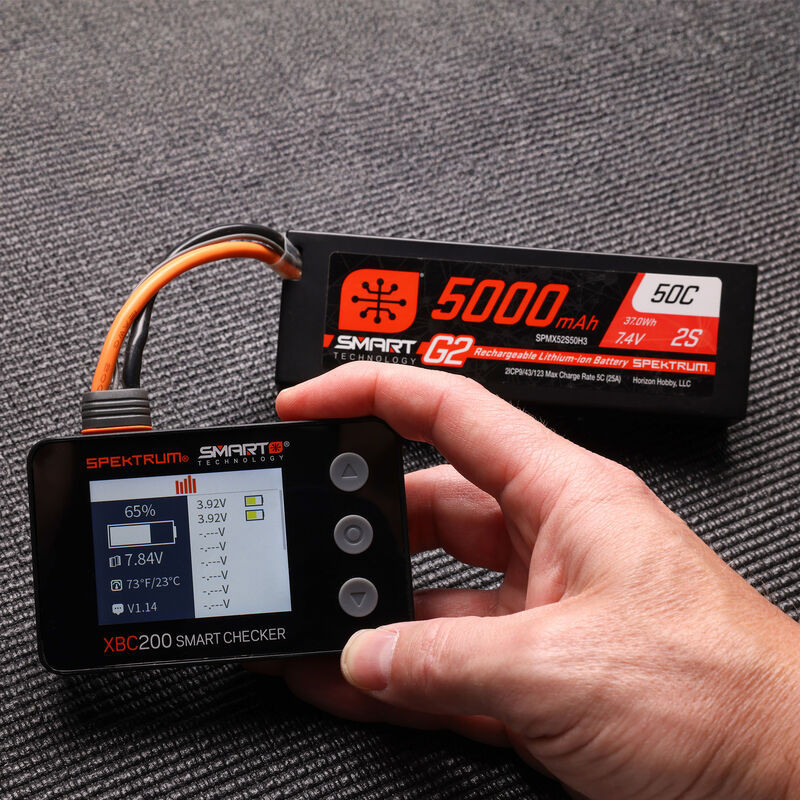 Spektrum XBC200 Smart LiPo Battery Checker & Servo Tester