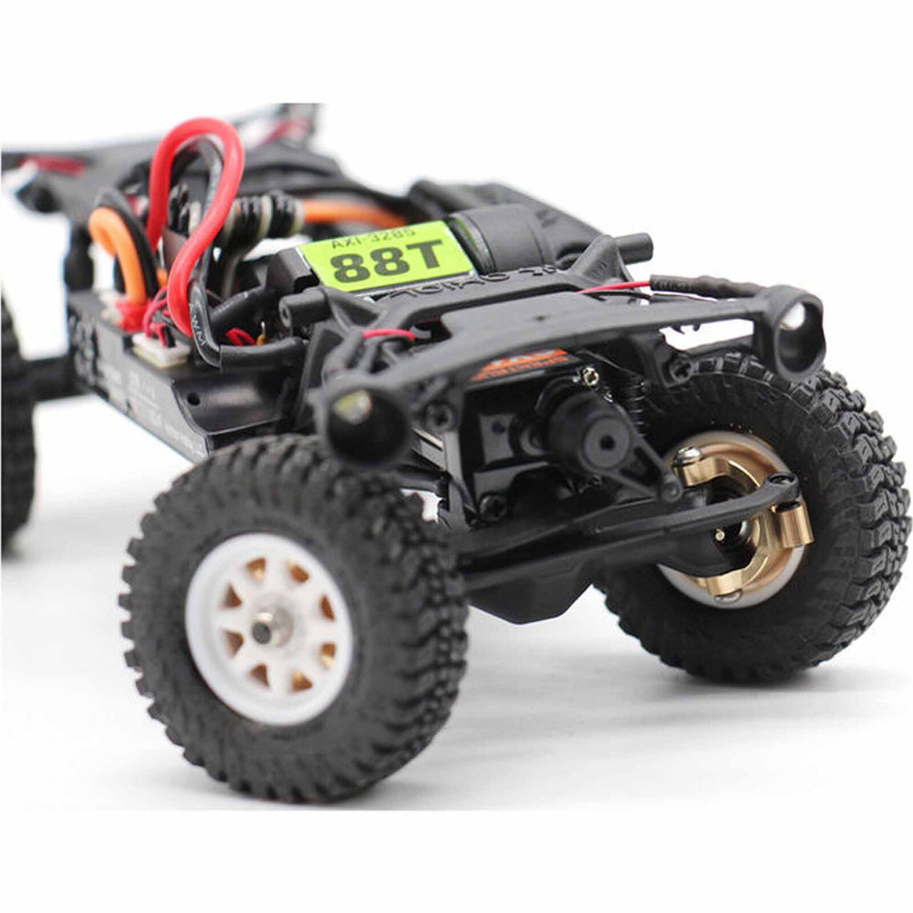 Hot Racing HRASXTY21H Brass Front Steering Block - SCX30