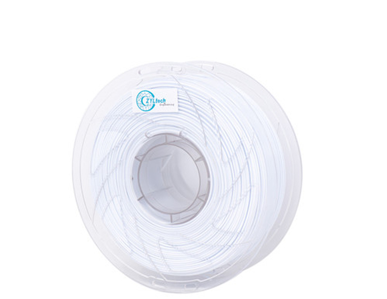  ZYLtech High Speed High Flow PETG 3D Printer Filament 1.75mm 1 kg/2.2 lbs Color: White