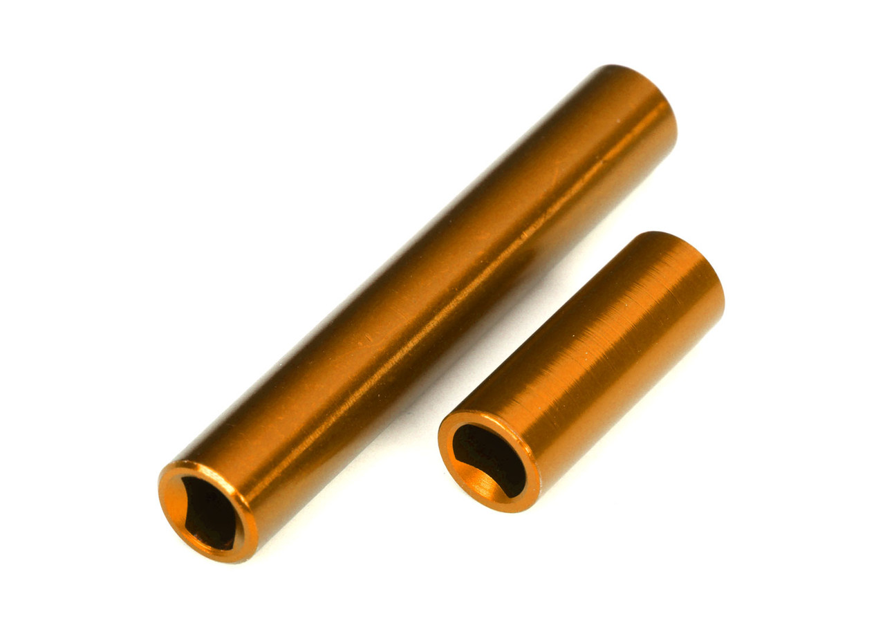  Traxxas 9852-ORNG TRX-4M Orange Aluminum Center Driveshafts (F&R)