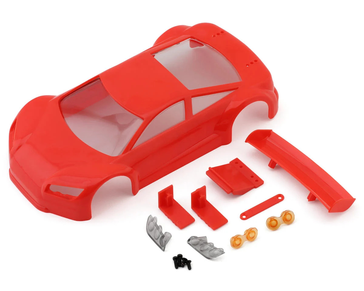 Jomurema JR-GT01 Mini-Z MR-03 Hard Body Set (Light Red) (98mm)