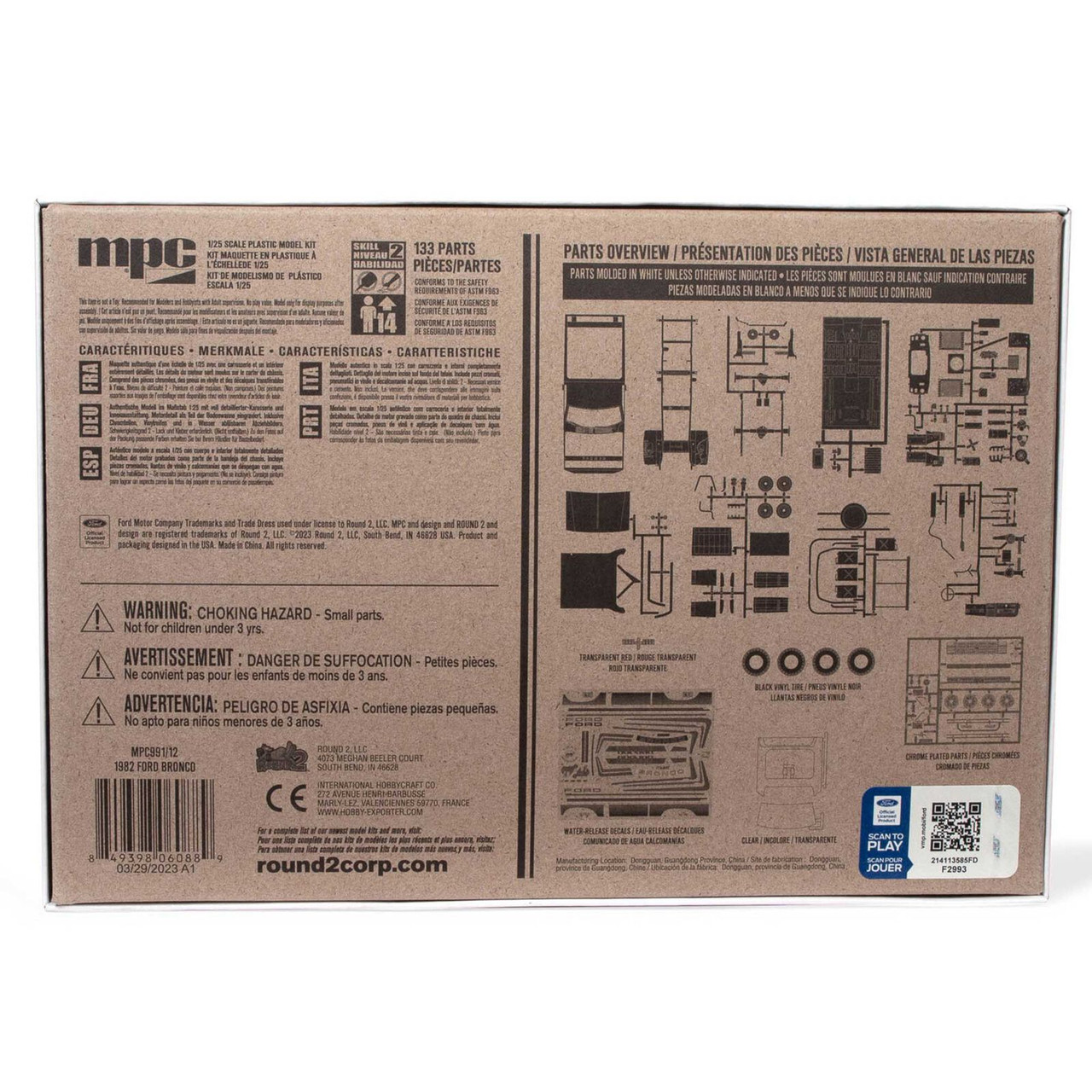 MPC 991 1980 Ford Bronco 1/25