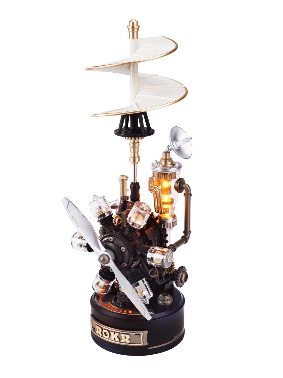  ROKR CGL01 Leonardo da Vinci's Helicopter Mechanical 3D Puzzle