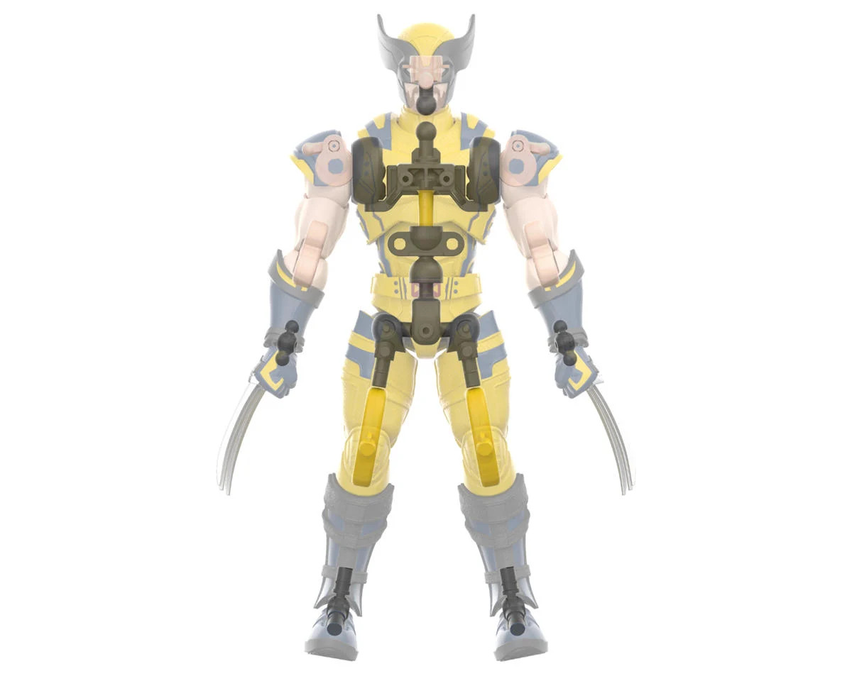  Blokees 81117 Marvel Champion Class 05 "Deadpool & Wolverine" Wolverine Plastic Model Kit