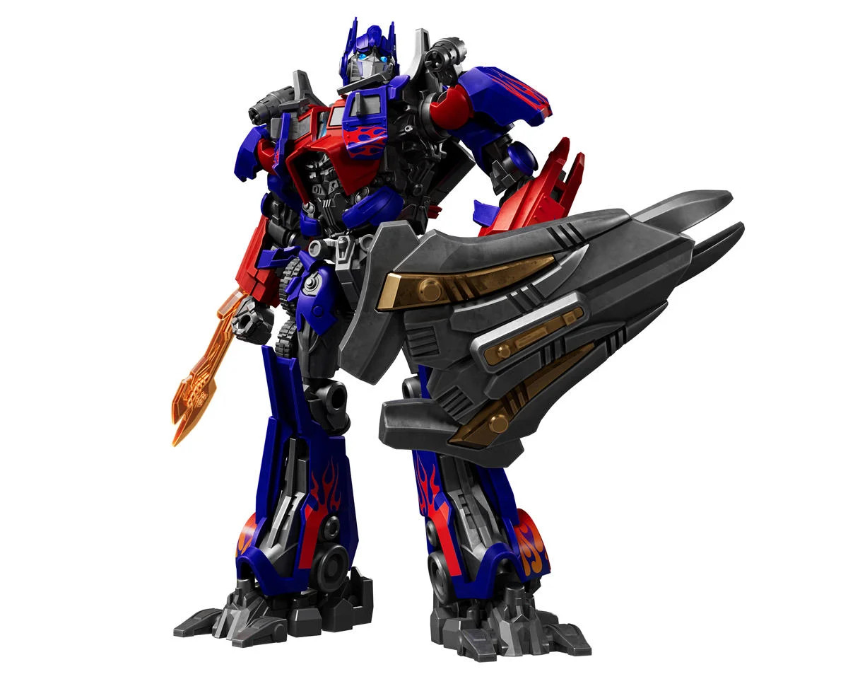 Blokees 71187 Transformers Classic Class 21 Jet Wing Optimus Prime Plastic Model Kit (Deluxe Edition)