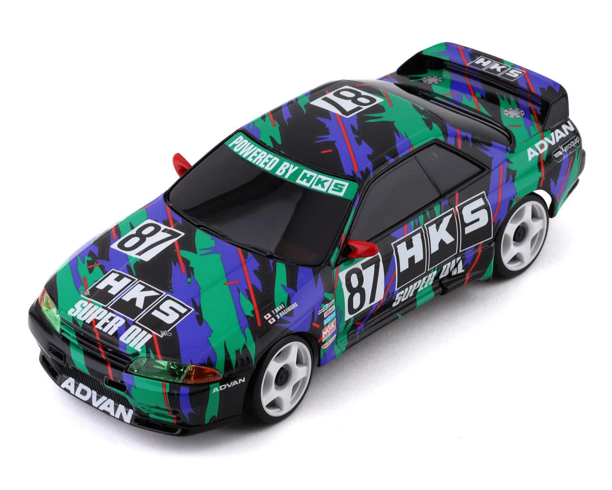 HKS レーシング　ラジコン Kyosho MA-020 AWD Mini-Z ReadySet w/HKS Skyline GT-R R32 Body w/KT