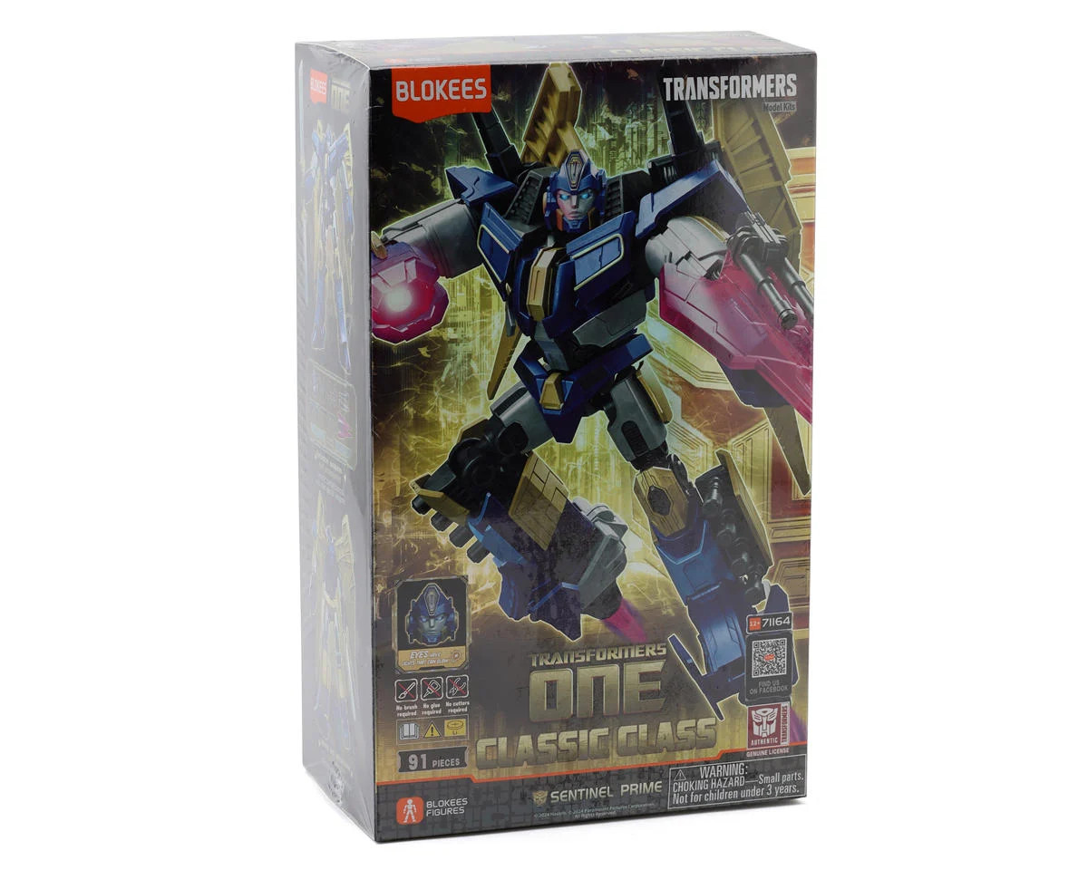 Blokees 71164 Transformers Classic Class 14 Sentinel Prime Plastic Model Kit (Transformers One)