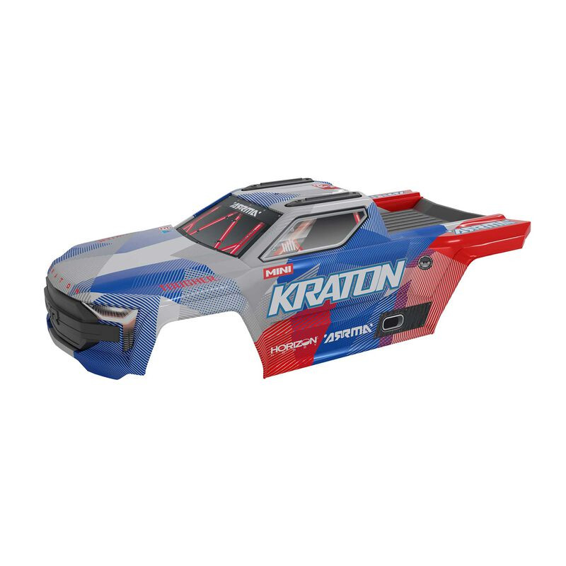 Arrma 2653 Mini KRATON Body (Red/Blue)