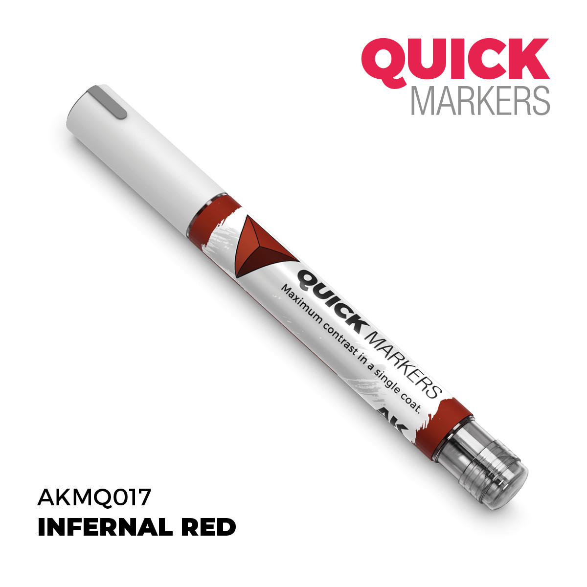 AK Interactive Infernal Red - Quick Marker