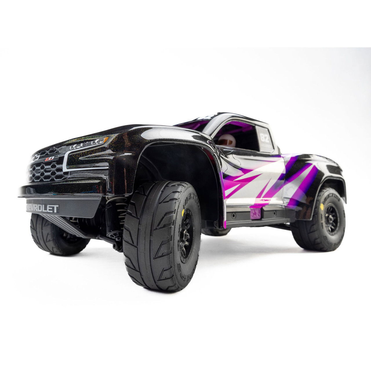 Proline 1034310 1/16 Vector Front/Rear Tires MTD 12mm Black Split Six (4): MOJAVE GROM