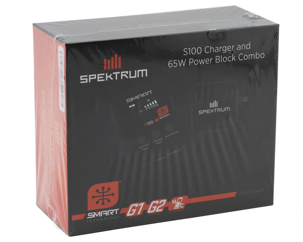  Spektrum 2090P S100 1x100W USB-C Smart Charger, 65W USB-C GaN Power Supply Combo