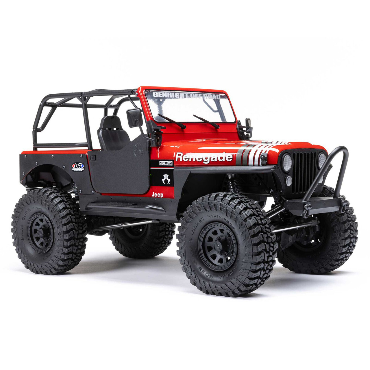 Axial 1/10 SCX10 III Jeep CJ-7 Red
