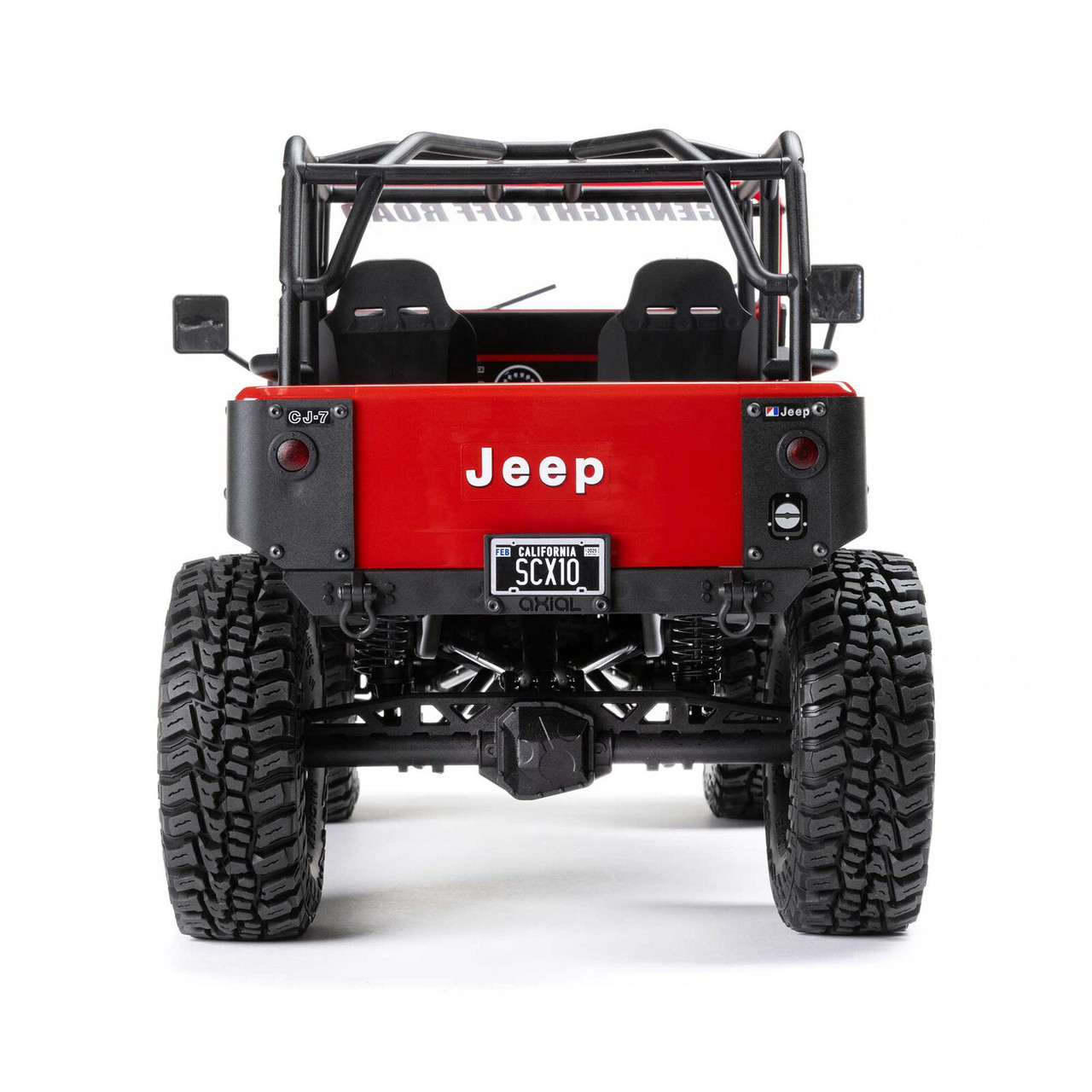 Axial 1/10 SCX10 III Jeep CJ-7 Red