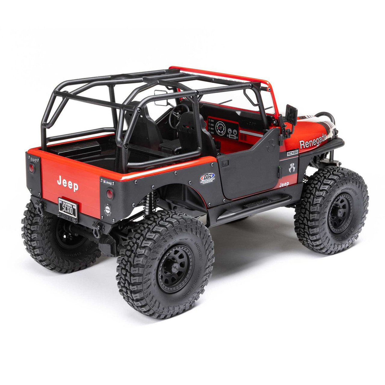Axial 1/10 SCX10 III Jeep CJ-7 Red