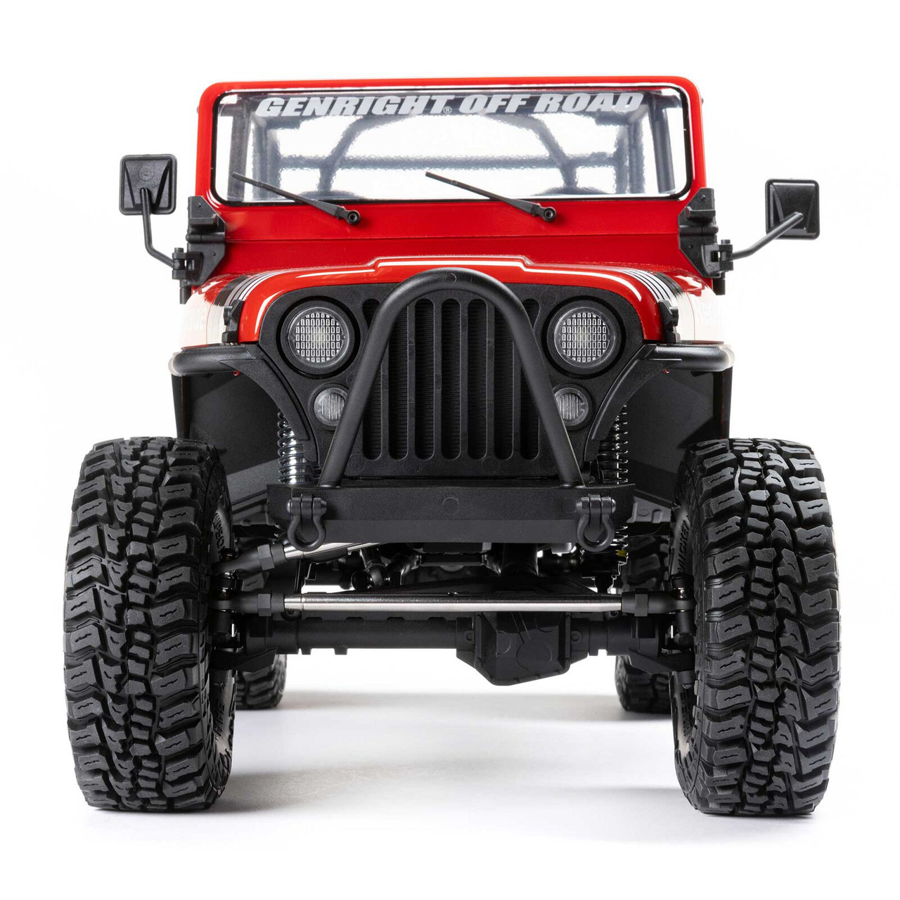 Axial 1/10 SCX10 III Jeep CJ-7 Red