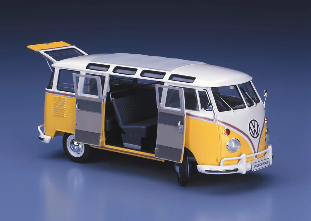  Hasegawa 51048 1/24 Volkswagen Type 2 Minibus (1963) Full Interior