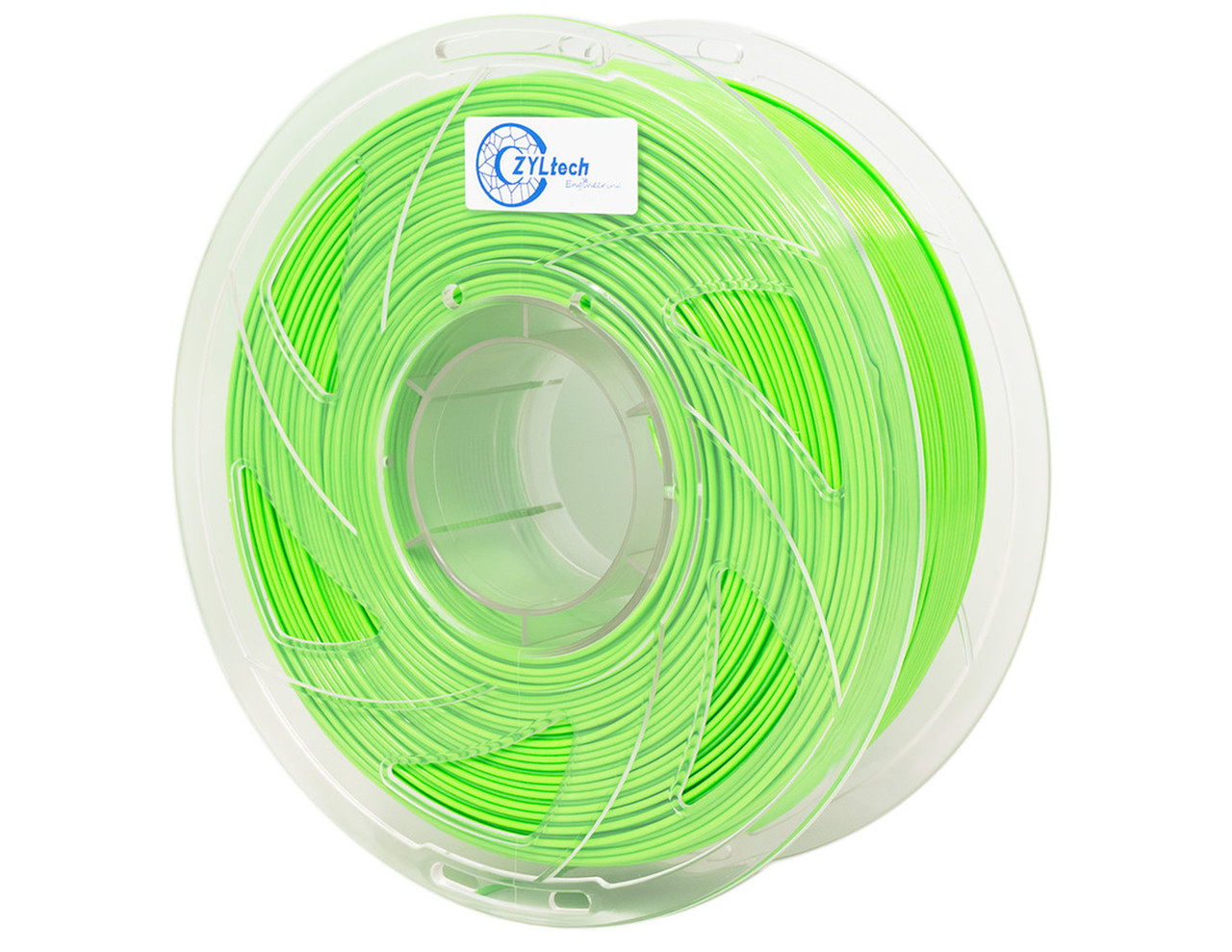  ZYLtech High Speed High Flow PETG 3D Printer Filament 1.75mm 1 kg/2.2 lbs Color: Green