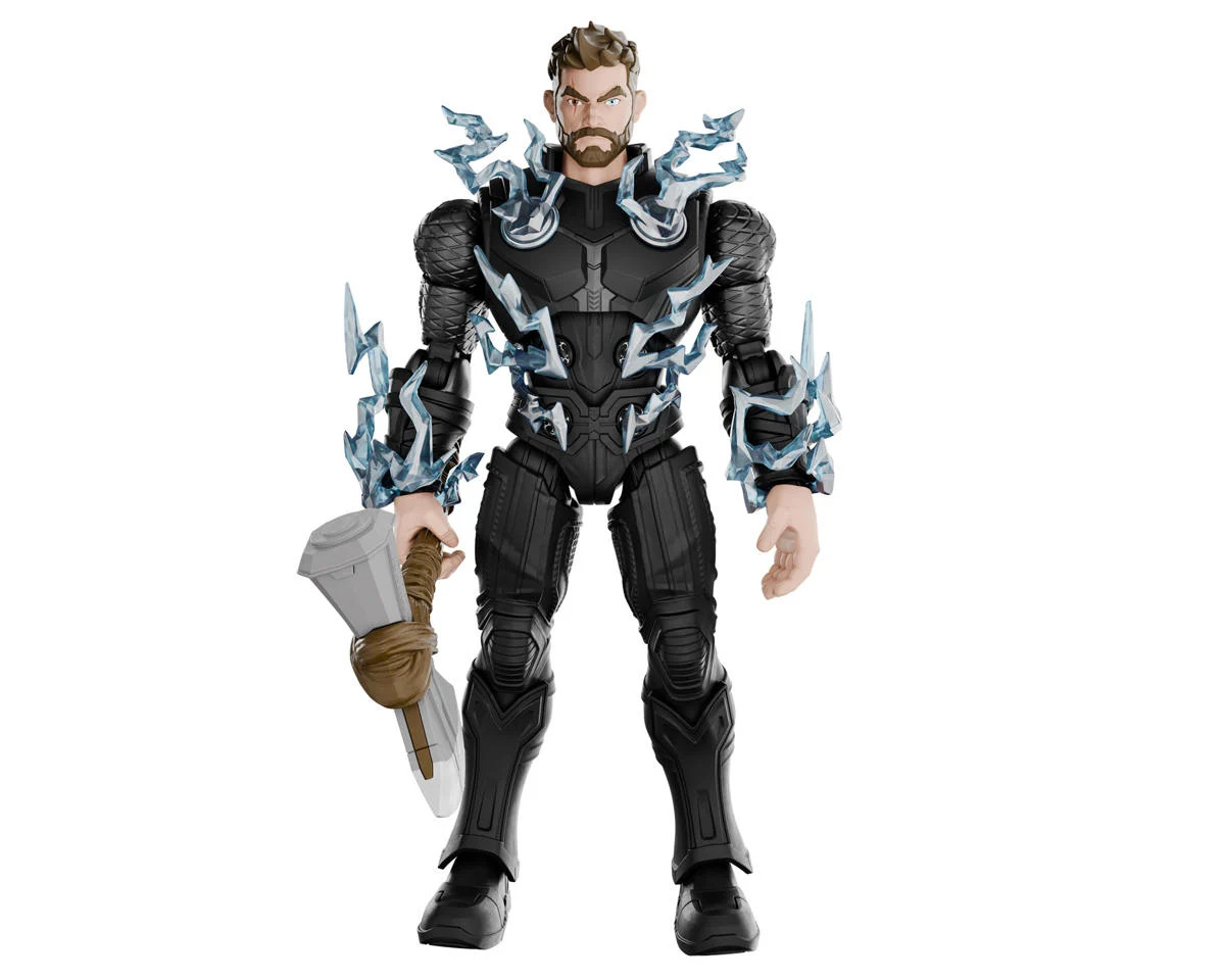  Blokees 73921 Marvel Champion Class 02 Thor Plastic Model Kit (Infinity Saga)