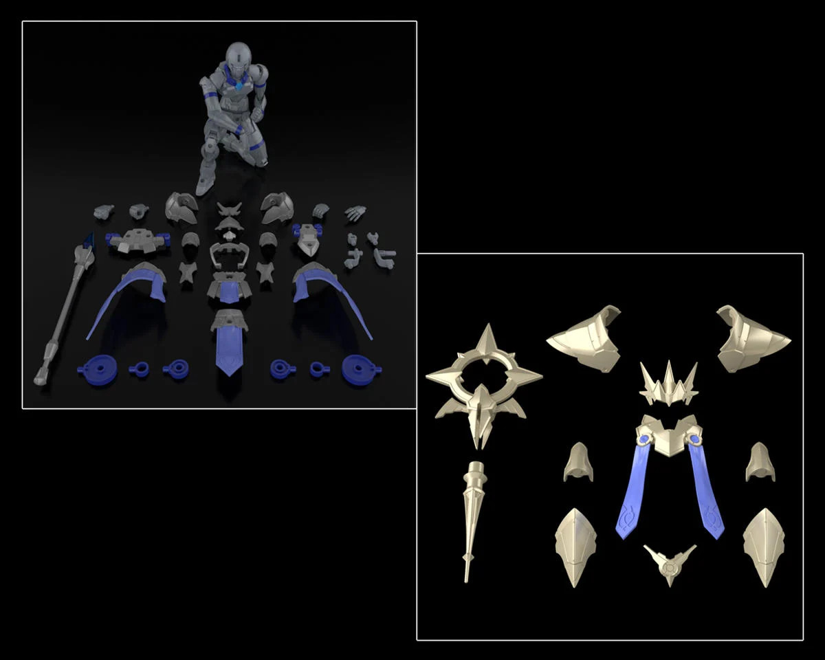  Bandai 2761752 30MF 1/144 Liber Bishop "30 Minute Fantasy" Model Kit w/Class-Up Armor Set