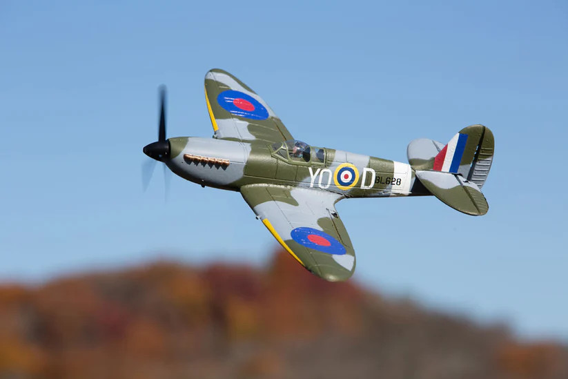 Rage RC 1303V3 Supermarine Spitfire Micro RTF Airplane with PASS (Pilot Assist Stability Software) System