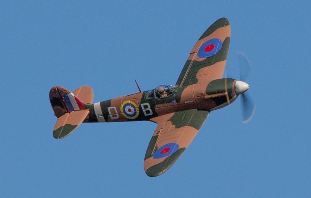  Rage RC RAF Spitfire BL 500mm RTF Warbird with PASS (Pilot Assist Stability Software) System