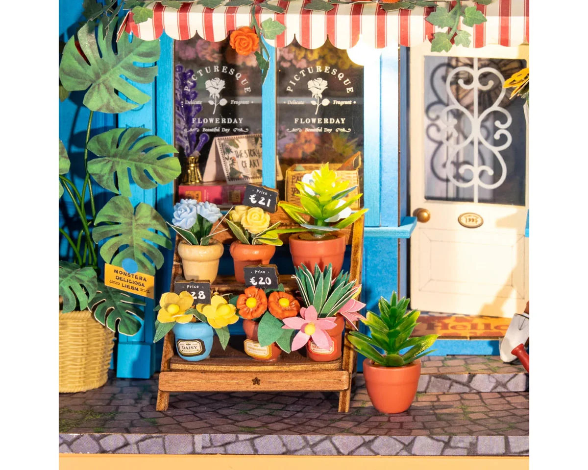 Robotime DP003 Daily Fresh Flower Miniature 3D Wooden Model Kit