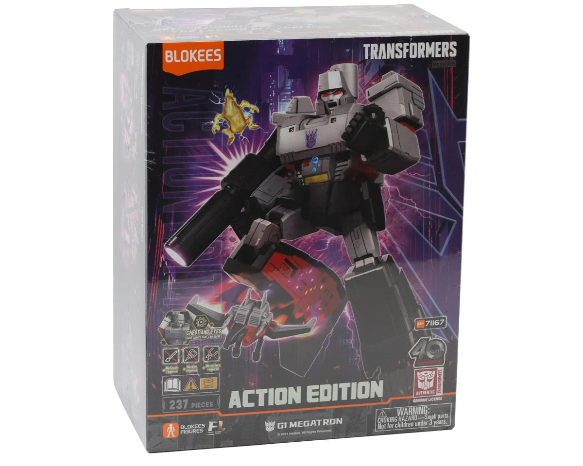  Blokees 71167 Transformers Action Edition 02 G1 Megatron Plastic Model Kit