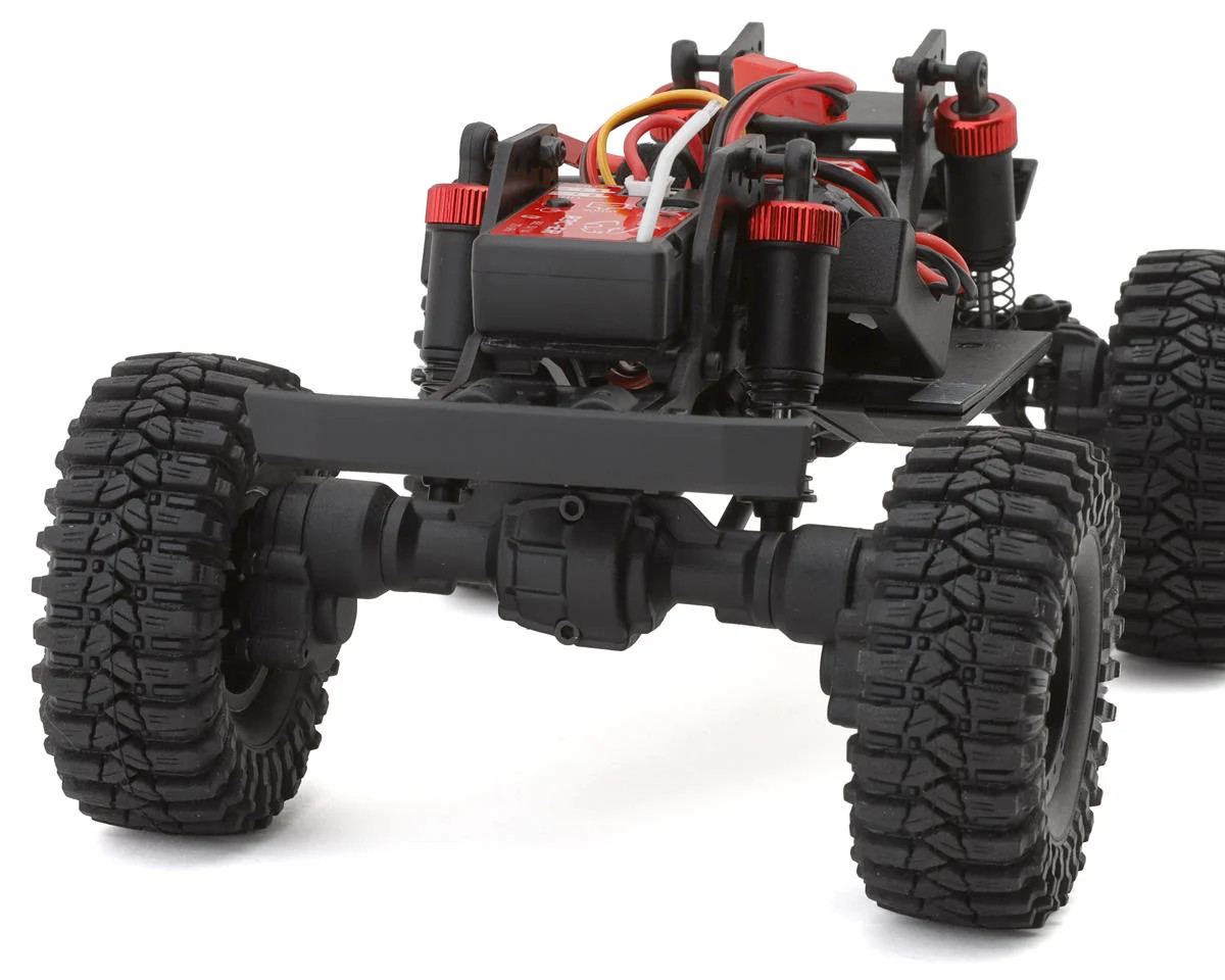 Redcat 43482 Ascent-18 1/18 4WD RTR Brushed Rock Crawler (Red) w/2.4GHz Radio, Battery & Charger