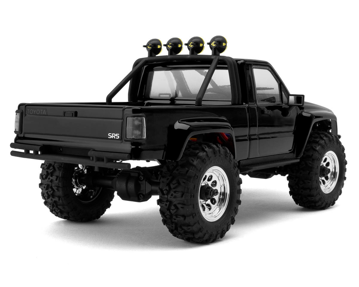  HPI 160968 Venture18 Flux 1985 Toyota Hilux SR5 - Black (T)