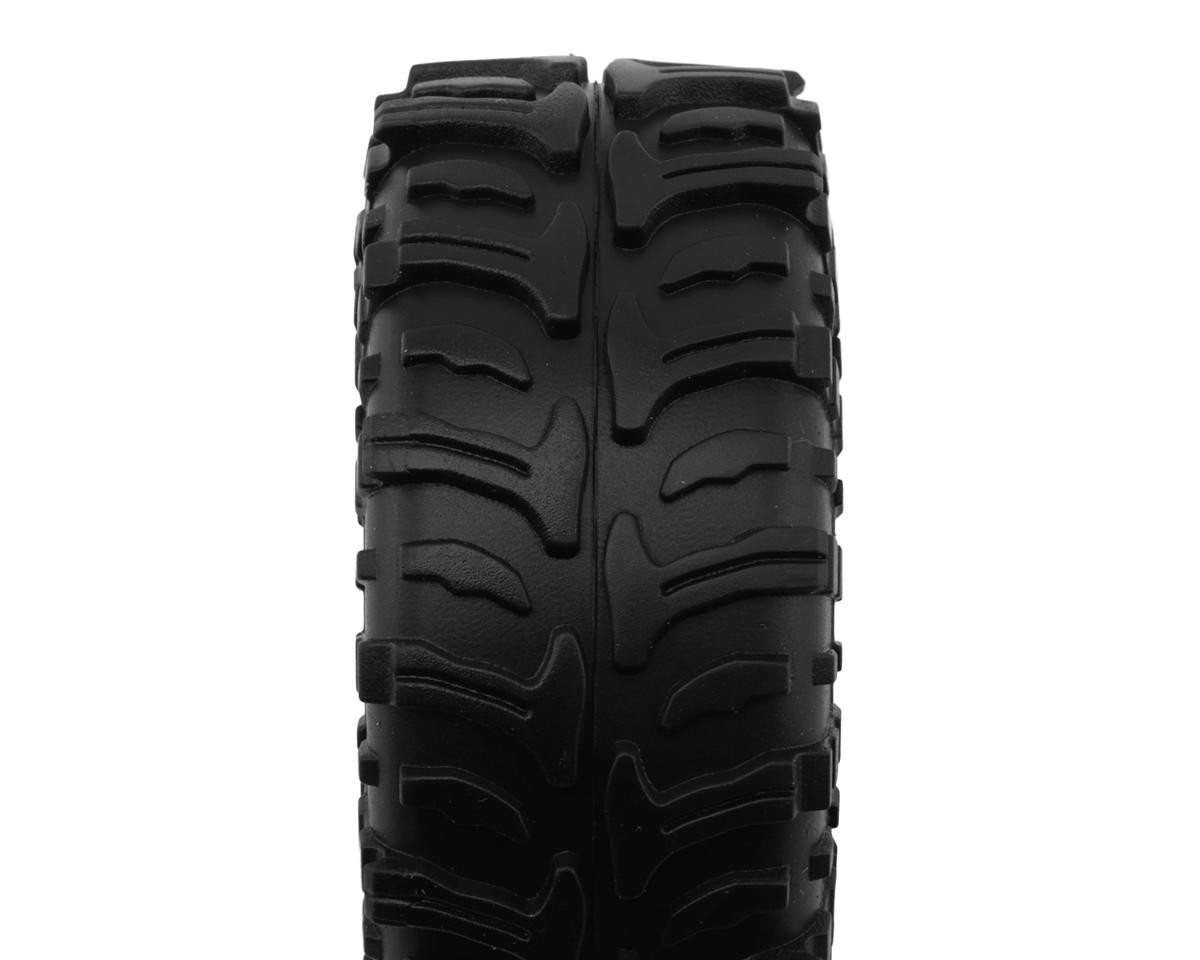 Injora 1.0" Hamrok Micro Rock Crawler Tires (4) (57mm OD) (S5) w/Foam Inserts