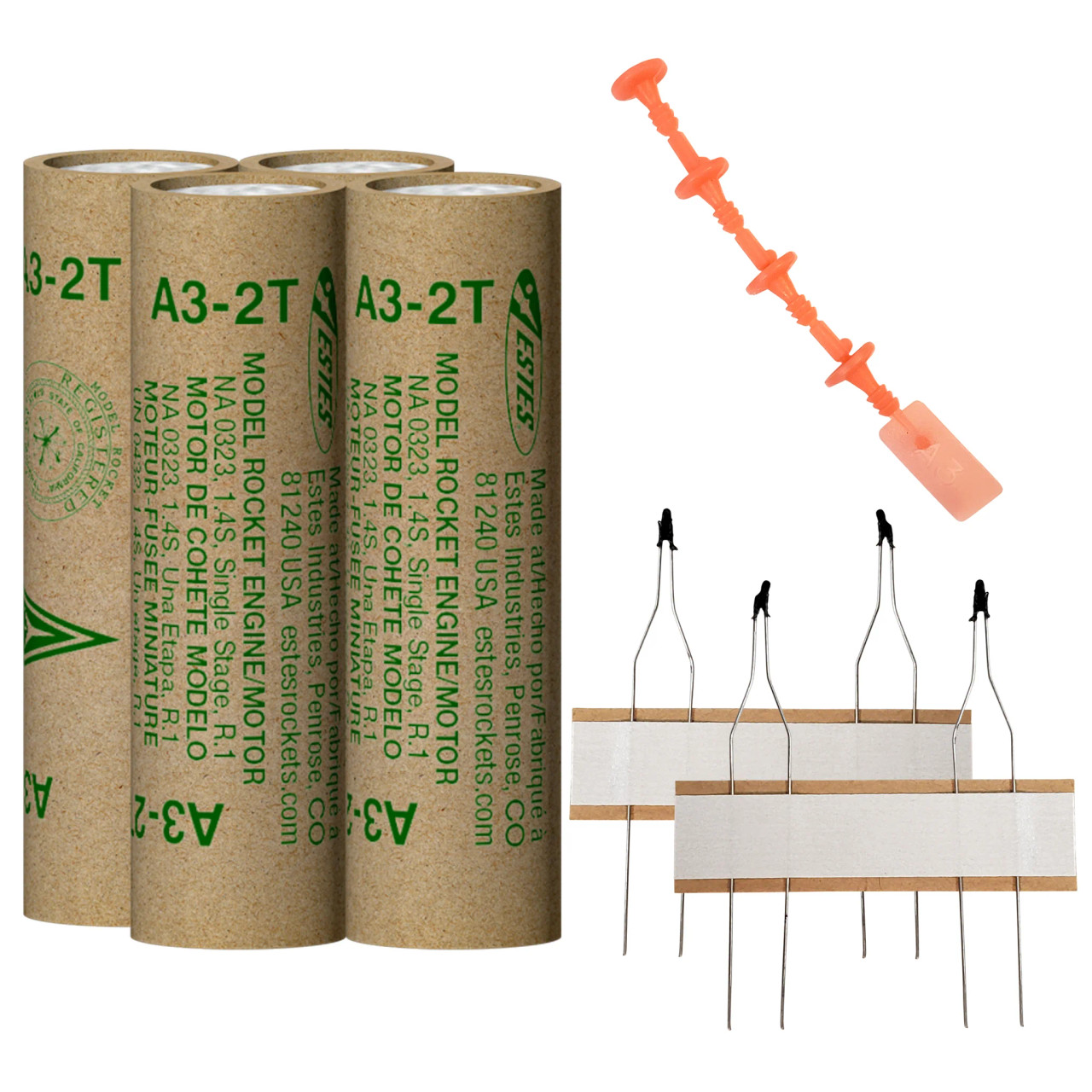 Estes 010012 A3-2T Engines