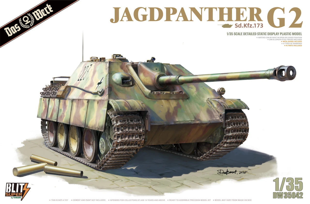 Das Werk 35042 Super Blitz 35042 JAGDPANTHER G2