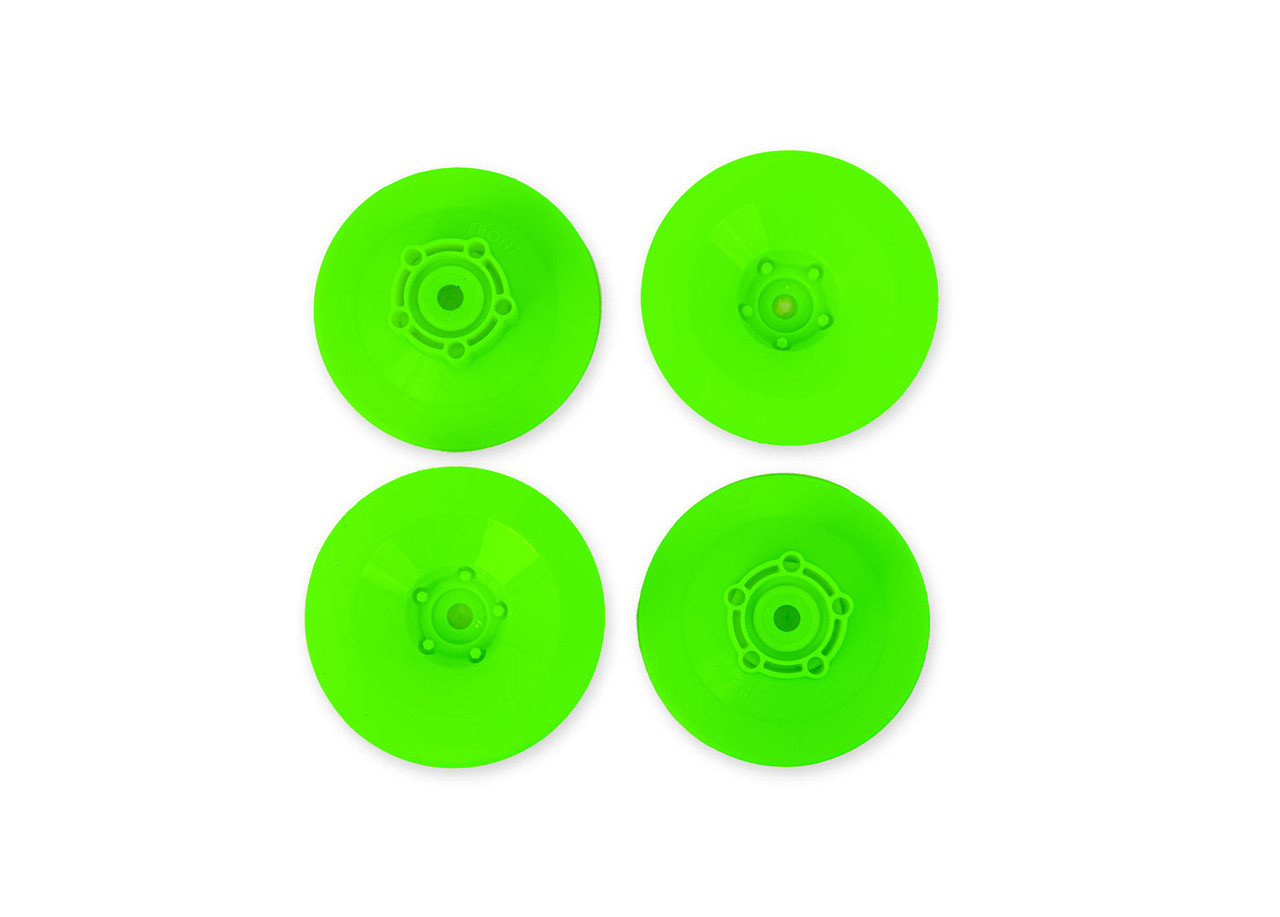 Traxxas 10457-GRN Green Wheel Discs (4)