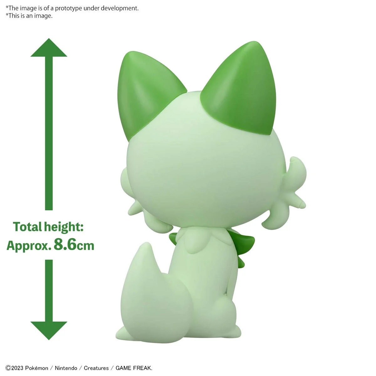  Bandai 2730079 Pokemon Model Kit Quick!! #18 Sprigatito
