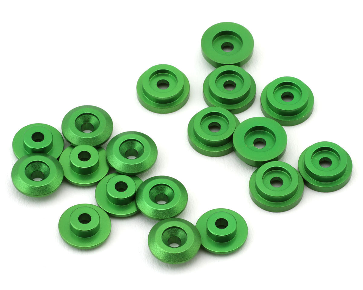  Treal Hobby Losi Mini LMT Aluminum Body Buttons Set (Green) (10)
