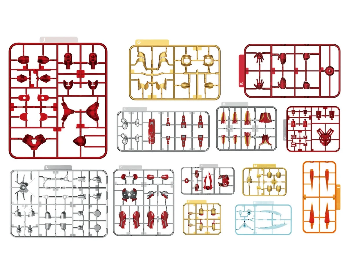  Blokees 73923 Marvel Champion Class 01 Iron Man MK85 Plastic Model Kit (Infinity Saga)