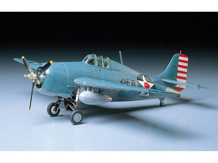  Tamiya 61034 Grumman F4F-4 Wildcat 1/48 Model Airplane Kit